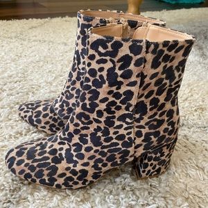 Urban Outfitters Cheetah Boots